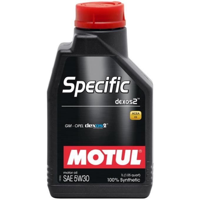 Huile Moteur Motul Specific Dexos2 C3 5W30 - Bidon de 1 L