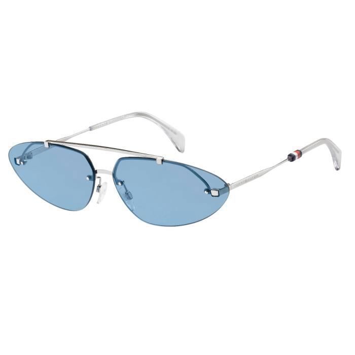 Lunettes de Soleil Tommy Hilfiger TH 1660-S SILVER-BLUE femme 69-13-140