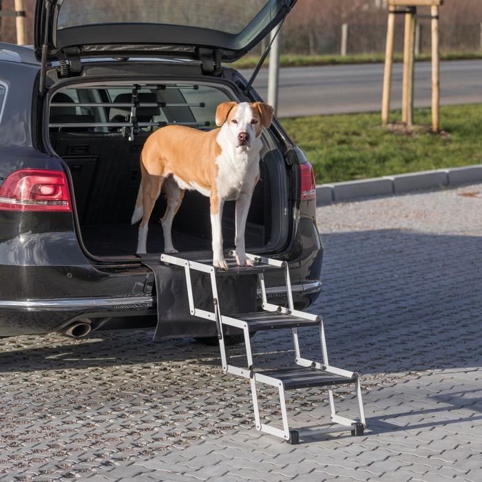 TRIXIE Escalier repliable Petwalk - Aluminium - Pour chien