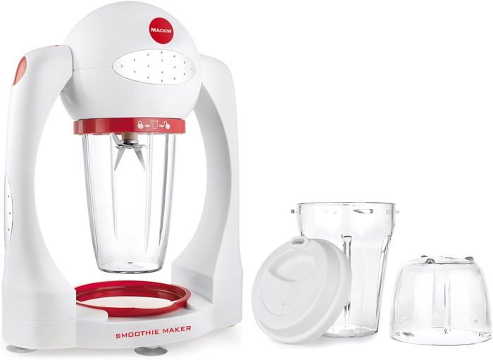 Blender Smoothie Maker MACOM Just Kitchen 852 - 72 000 Rpm, 300W, 0.5L - Automatique Pour Smoothies, Soupes, Sauces - 1