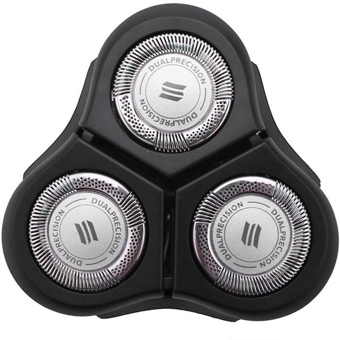 2 Têtes De Rasoir Compatibles Philips SensoTouch 1100 - Réf. RQ1151/RQ1150 - Marque Vhbw - Pour Hommes - Neuf Emballé