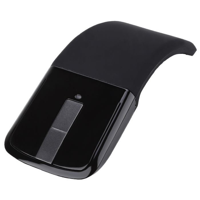 Souris optique pliable sans fil Arc Mouse Touch Thin Portable Récepteur de souris optique pliable