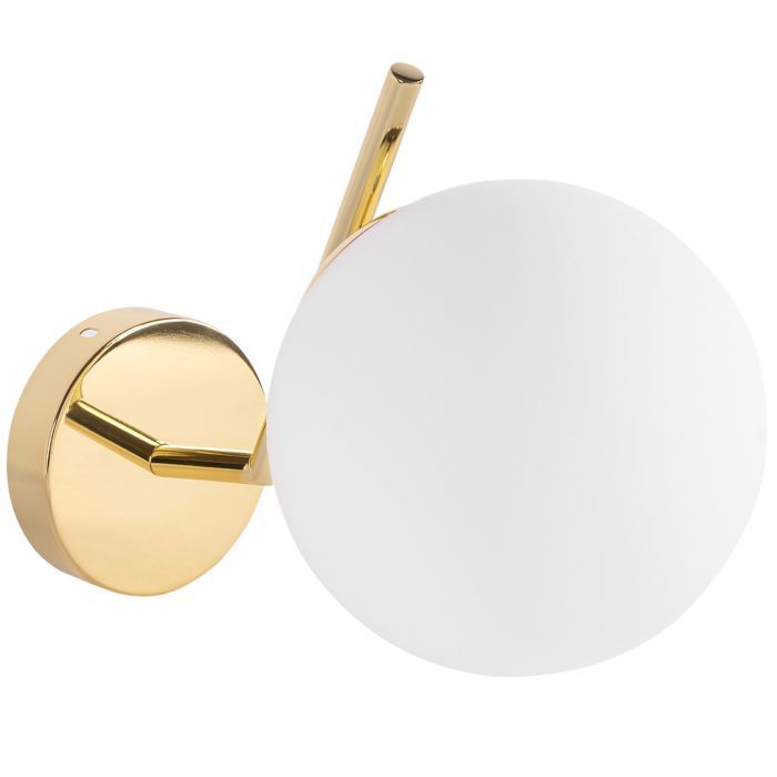 Applique Murale Toolight G100-1W Spot Murale Or Blanc 28 5X15X19Cm