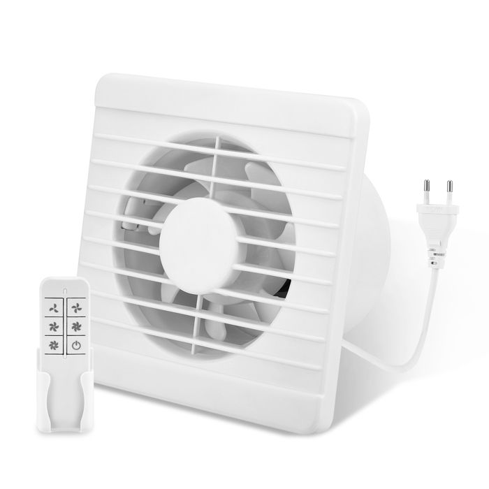 BEYOND BREEZE Ventilateur De Fenêtre Double 22,9 Cm – Réversible, Télécommande, 3 Vitesses, Minuterie 8h, Alarme Anti-Intrusion