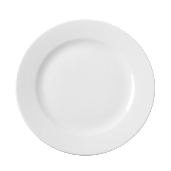 Assiette plate porcelaine blanche simple Ø 200 mm - Lot de 12 - Hendi Assiette plate porcelaine blanche simple Ø 200 mm - Lot de 12 - Hendi
