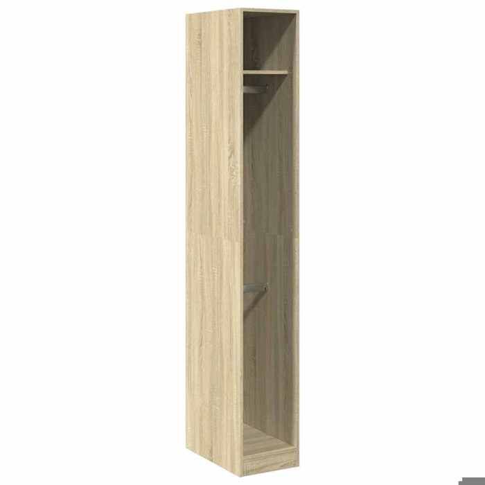 Garde-Robe de Rangement(1 pc) Armoire/Penderie Chambre chêne sonoma 30x50x200 cm