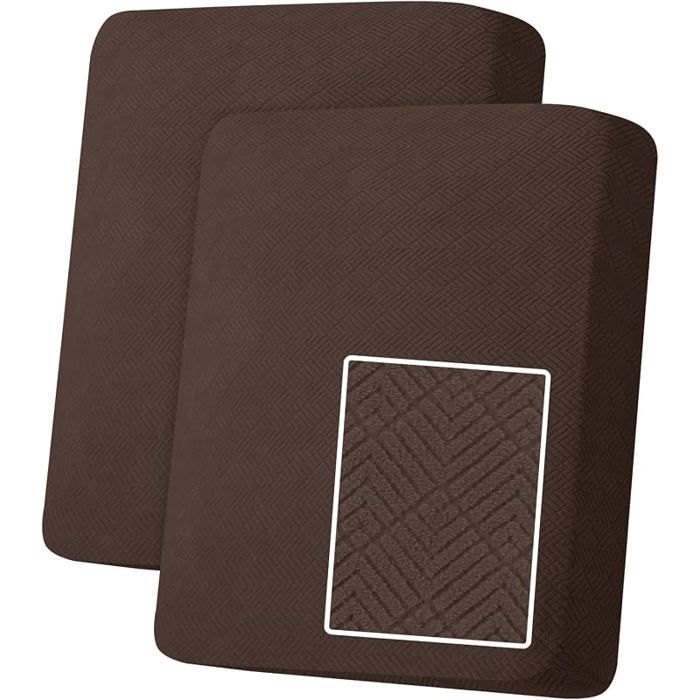 Protection canapé café2pièces housse extensible antidérapant universelle