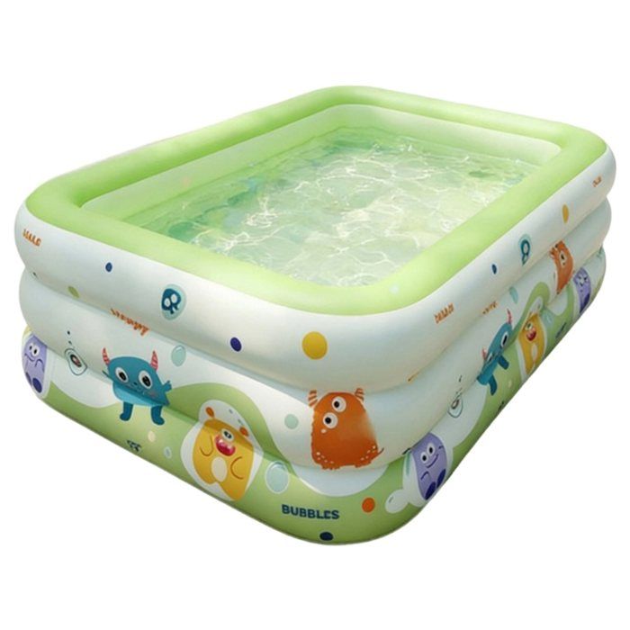 Piscine Gonflable Intérieure Extérieure pour Adultes PVC Épais et Grand Idéale pour le Bain à Domicile par Temps Chaud