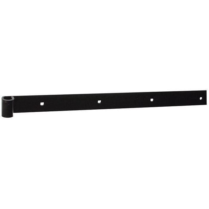 Penture bout carré 14 35x4 l600mm noir