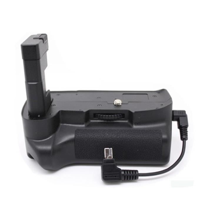Poignée de batterie verticale pour appareil photo Nikon, multi-alimentation, télécommande IR, D3100, D3200, D