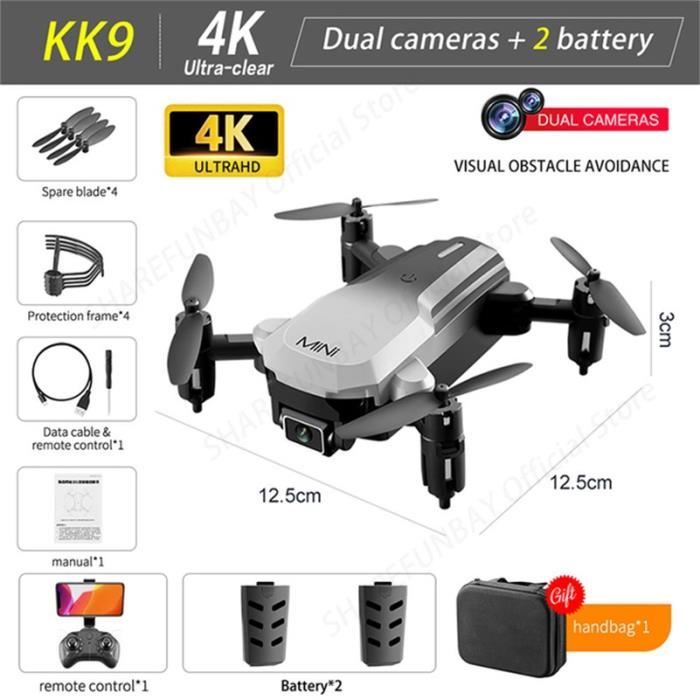 Drone Xiaomi AE4 Pro 8K – Double Caméra, Vol Intelligent, Trajectoires, Idéal Cadeau