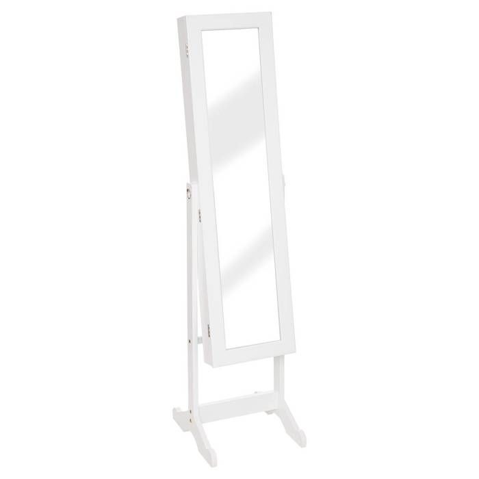 Armoire à bijoux Kristin blanc 37 2x145cm - Atmosphera Créateur dintérieur