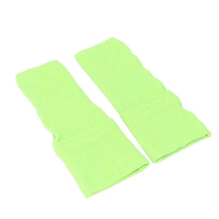 01 Manchon De Protège-Tibia De Football, Sans Retenue Ni