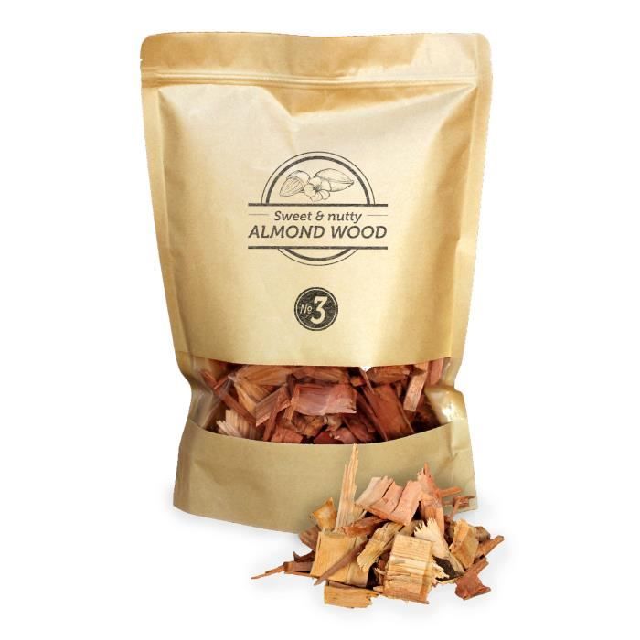 Taille Grande 2cm Smokey Olive Wood 500mL de copeaux de Bois dolivier 3cm