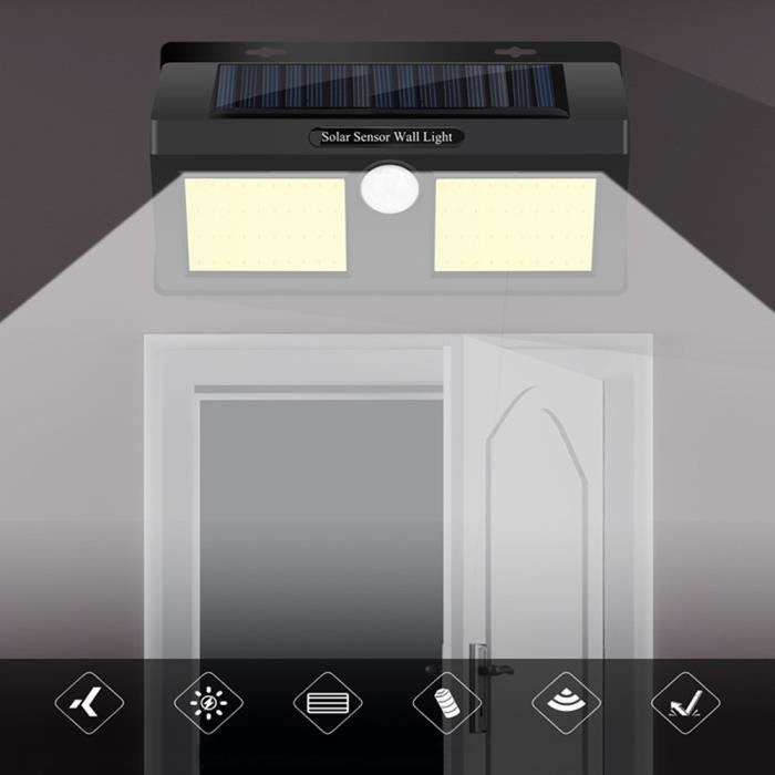 Lampe Electrique Led Solar Powered Wall Light Motion Sensor Led Solar Powered Wall Light