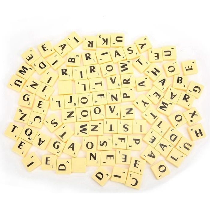 tuiles en plastique scrabble alphabet lettres nombres artisanat bijoux making interactive cadeau jouet educatif pour enfants garc cdiscount