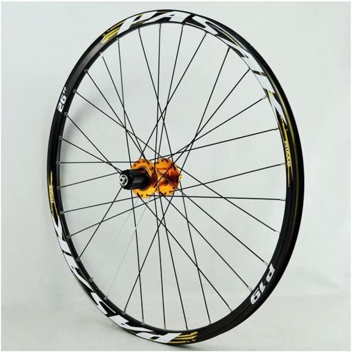 Roue arrière vtt 26 online pouces frein à disque