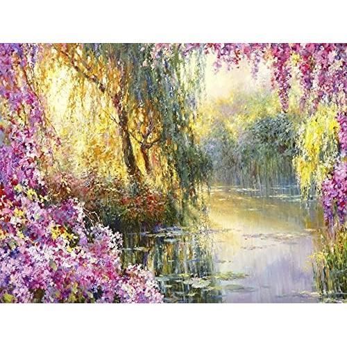 Kit Diamant Peinture 5D Alain Delon JLANEZI - 40x55cm - Broderie Strass