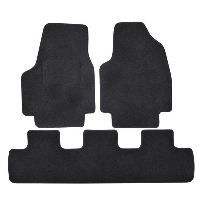 J&J AUTOMOTIVE | Tapis De Sol Noir Velours sur Mesure pour Getz 2002-2012, Ajustement précis, Base Antidérapante, Renforcée dans la Zone de la Pédale J&J AUTOMOTIVE | Tapis De Sol Noir Velours sur Mesure pour Getz 2002-2012, Ajustement précis, Base Antidérapante, Renforcée dans la Zone de la Pédale