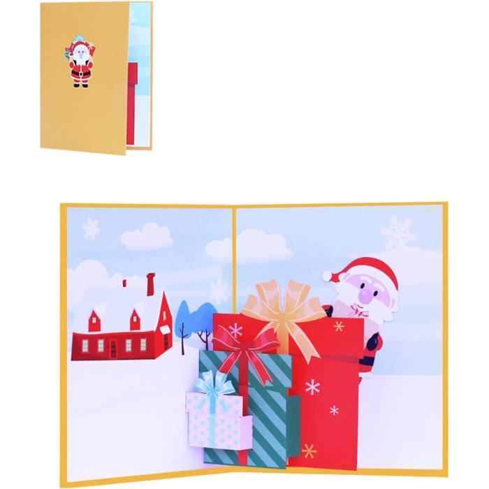 Carte De Noël Pop-Up « Sapin De Noël | Moderne » Merry Christmas Carte