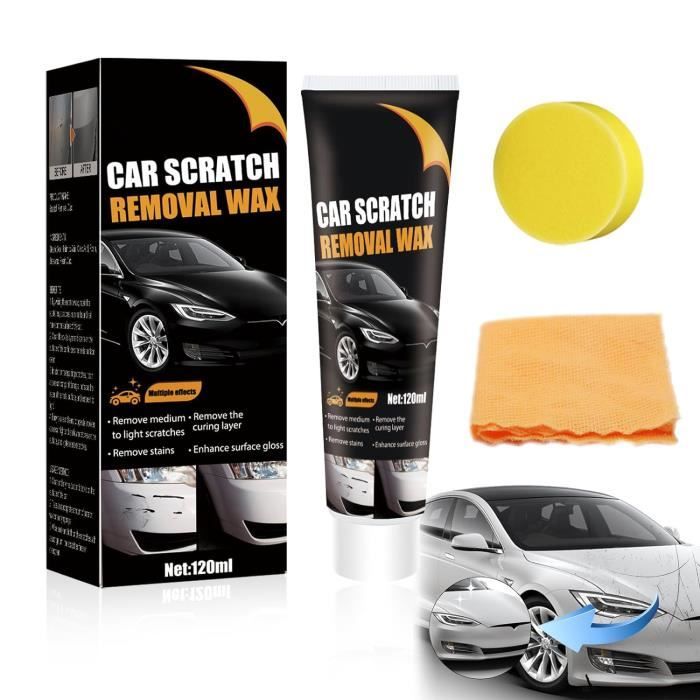 1PCS Cire anti-rayures pour voiture, protection de la peinture automobile, polissage, élimination des rayures, entretien, réparation