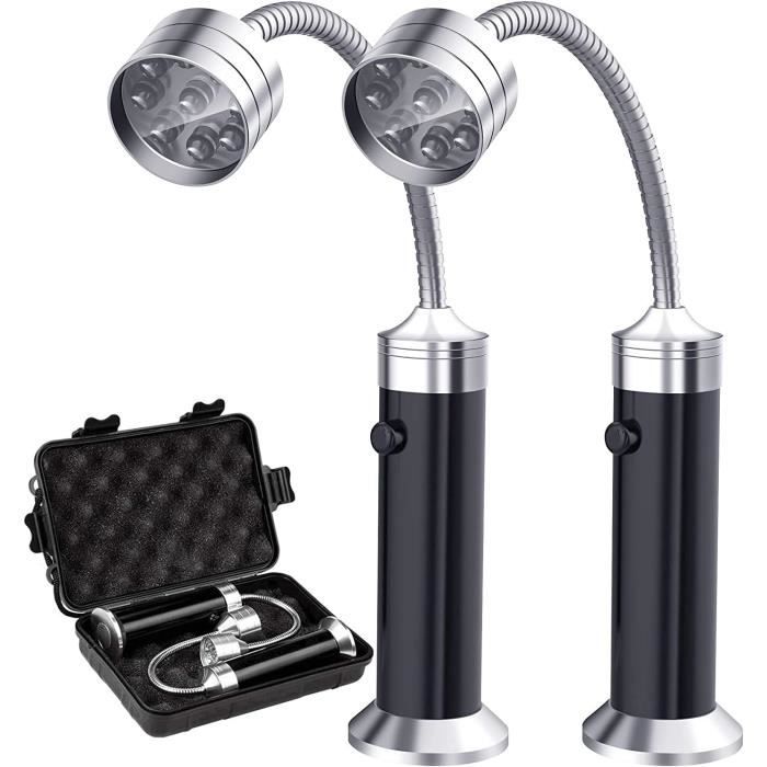 Lampe pour Barbecue Lot de 2 Lumières LED de 360 Degrés Flexible Lampe pour Barbecue Lot de 2 Lumières LED de 360 Degrés Flexible