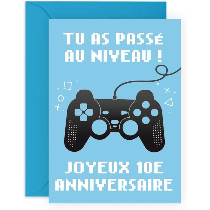 Carte Anniversaire Foot DREANA - 20 Cartes D'Invitation Anniversaire Rugby - Enfants 4-10 Ans - Thème Sportif Rugby Cadeau