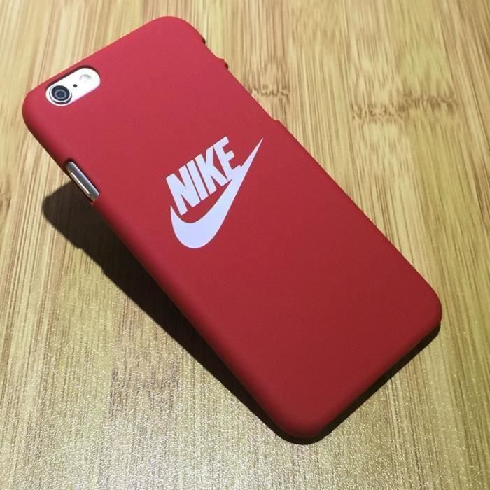 Coque Rigide Rouge Nike pour 6 6S - Cdiscount Téléphonie