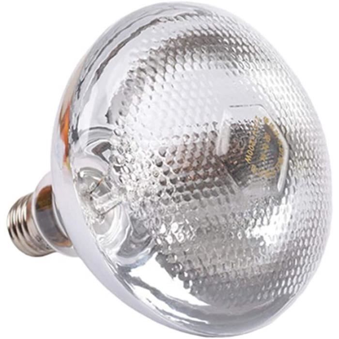 Lampe Chauffante Terrarium Avec Abat-jour - Douille E27, Max 200W, UVA/UVB, Pour Reptiles, Tortues, Lézards, Plantes - 10