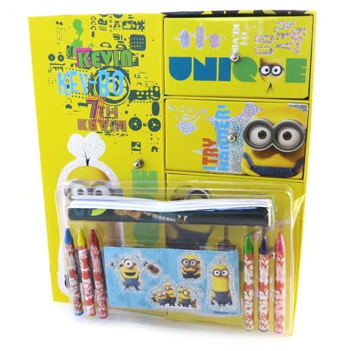 Minions M9776 Armoire Coloriage Minions 13 Pieces 43x33 Cm