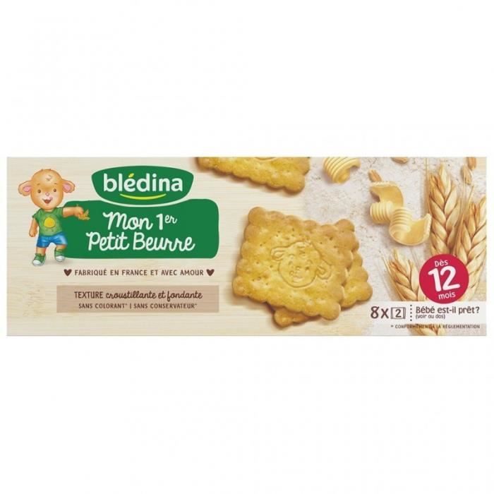 Bledina Mon 1er Petit Beurre Des 12 Mois Par 16 Biscuit De 133g Lot De 6 Soit 96 Biscuits Cdiscount Au Quotidien
