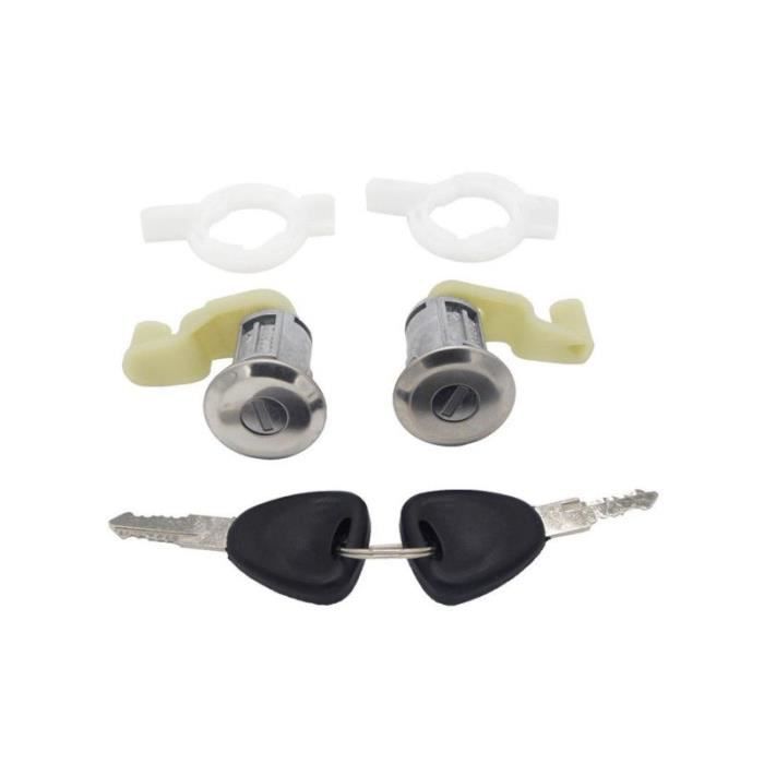 Barillet de porte Renault Clio 2 lot de deux serrure de porte avec cl/és
