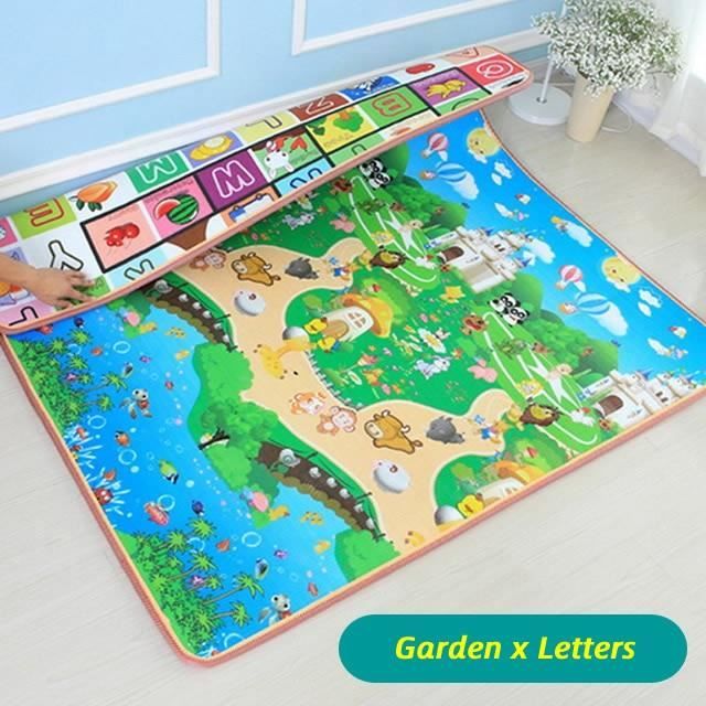 Tapis D Eveil Pliable Enfants Jouer Tapis Bebe Jouer Tapis Enfants Monter Couverture En Plein Type Gardenxletters 180cm 150cm Cdiscount Pret A Porter