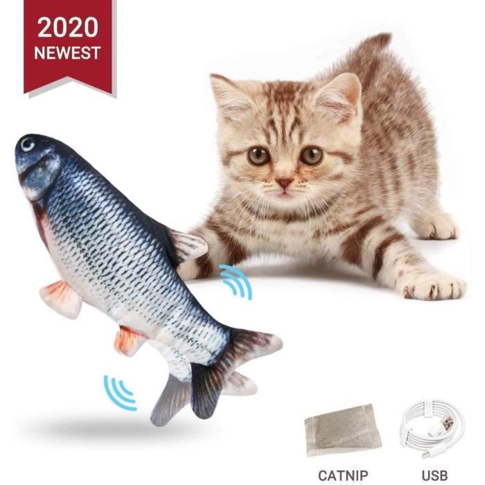 Poisson Qui Bouge Chat Cdiscount