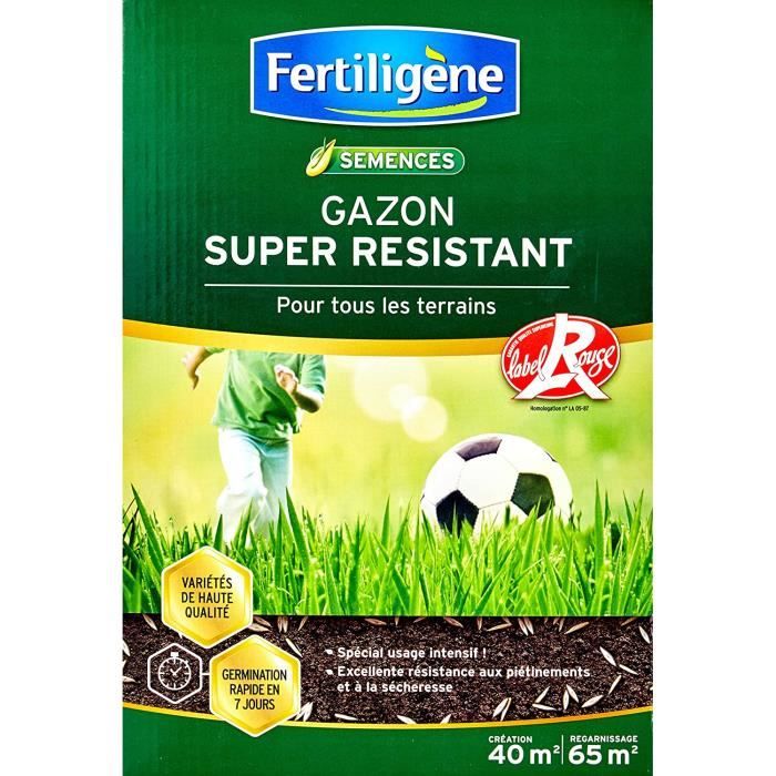 Gazon MOOWY Power Lawn - Semences Super Résistantes Croissance Rapide (50 M², Revêtement Aquasaver™)