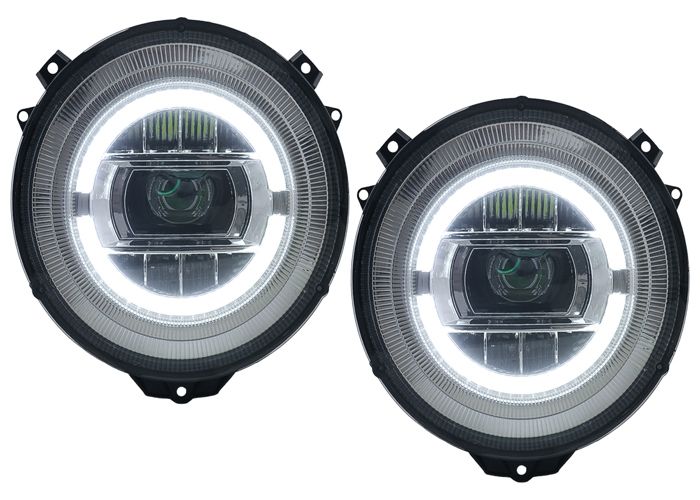 Jeu De Phares Avant Pour Fiat Panda (141) 05/86-07/04 - Set Gauche Et Droite R2/Bilux