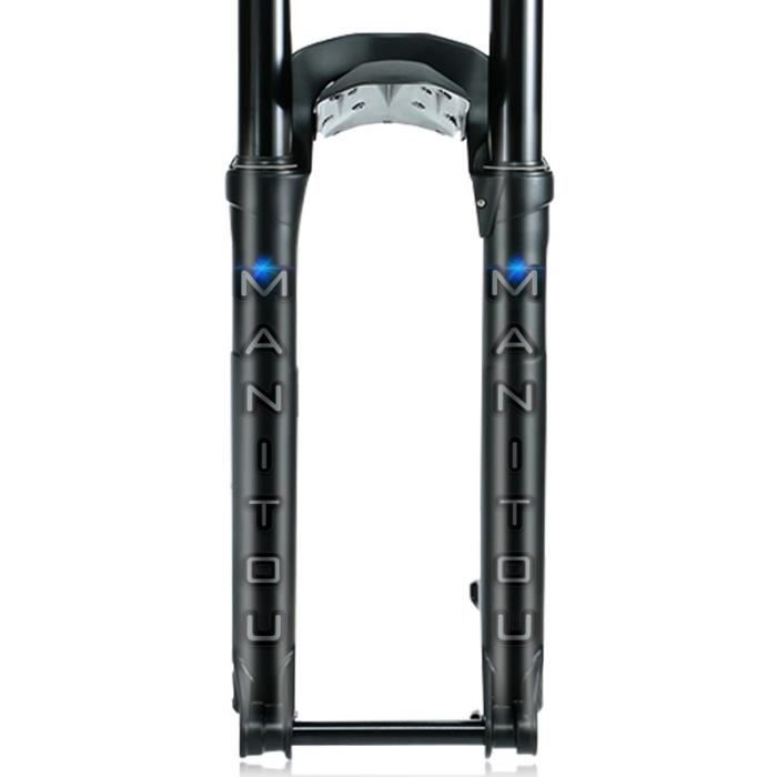 Hililand Autocollant De Fourche Avant De Vélo ENLEE 3D VTT Fourche