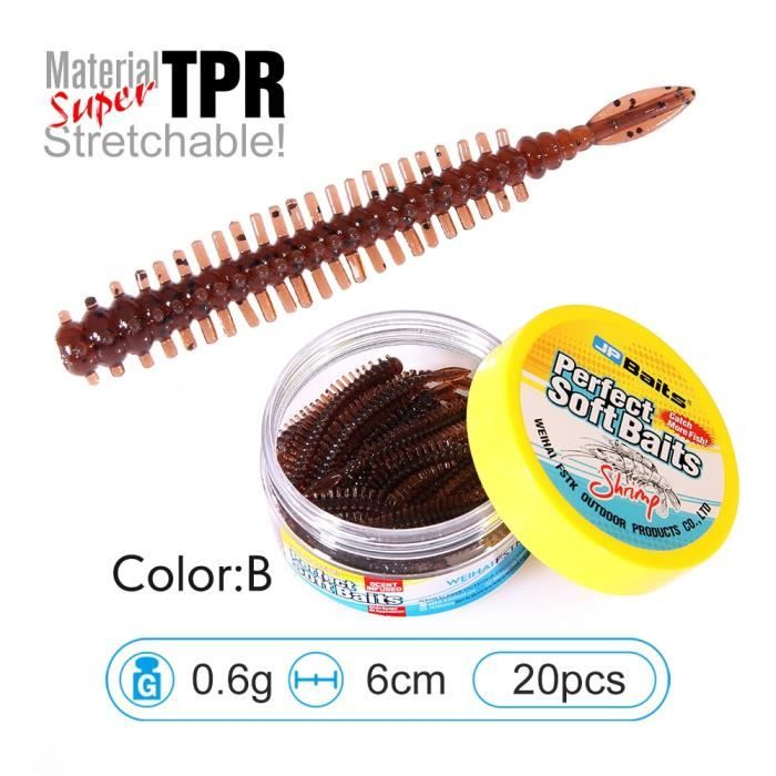 Silicone Doux Biomimetic Leurres Ver Leurres de pêche Simulation Leurres Mous Leurre de Pêche de Ver de Terre Ver Artificiel