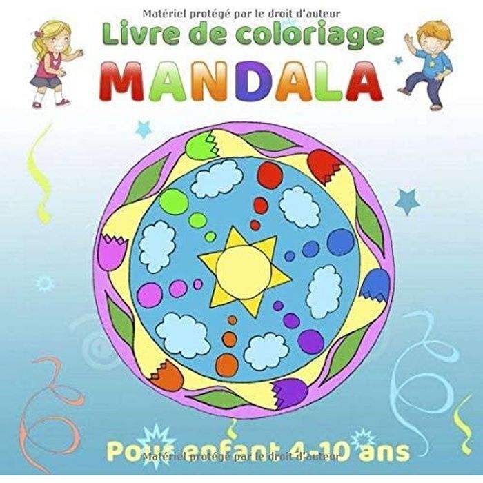 Mandala Enfant: Livre De Coloriage Pour Enfants Avec Des Mandalas  Amusants