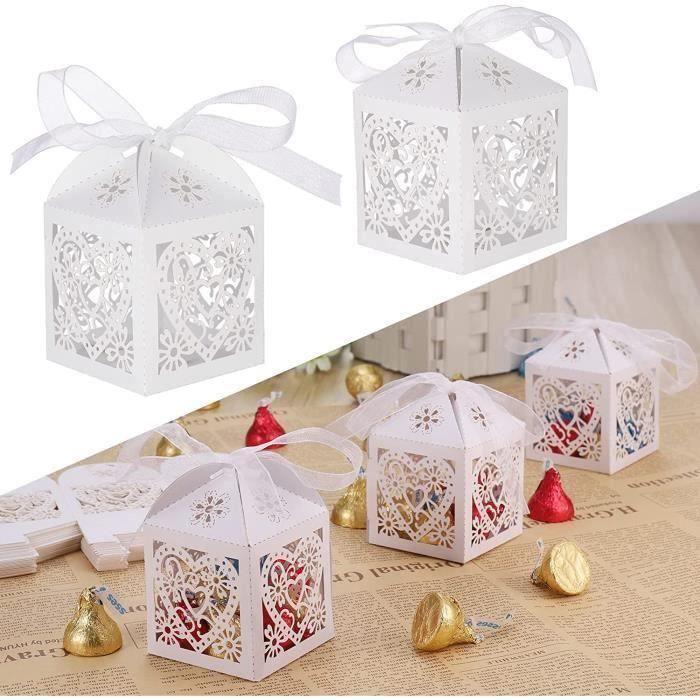 Matrice De Découpe Métal Pour Boîte à Bonbons De Noël – Pochoir DIY 12x12 Cm – Pour Scrapbooking, Cartes Et Cadeaux
