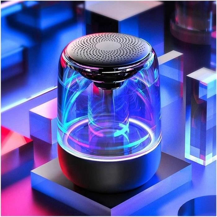 Radio Fm Rétro Radio Dab-Dab+-Fm Lumières Led Colorées Haut-Parleur ...