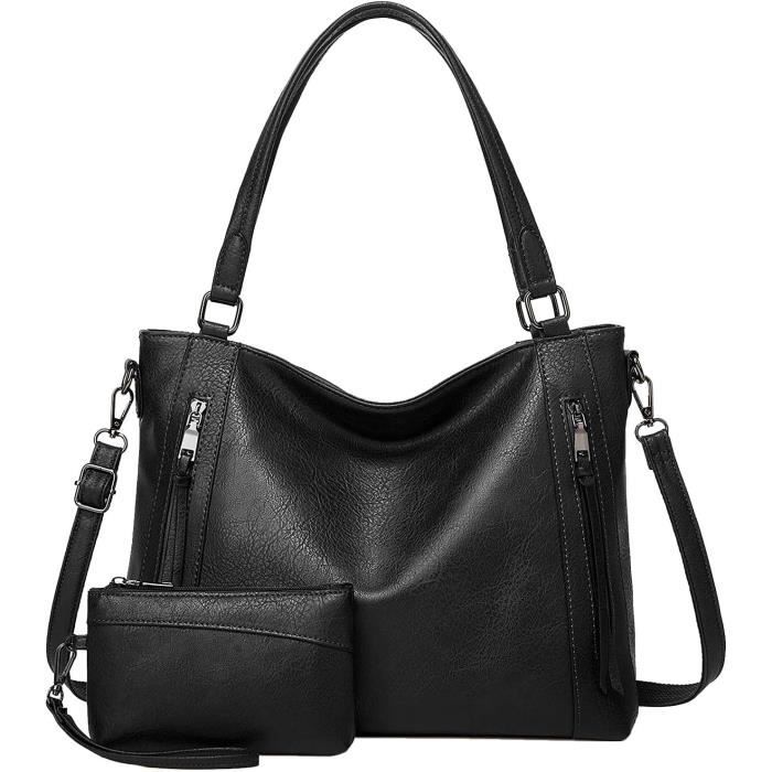 Cabas Mode Femme Sac à Main Femme BestoU En Cuir PU Grand Sac - Main Image