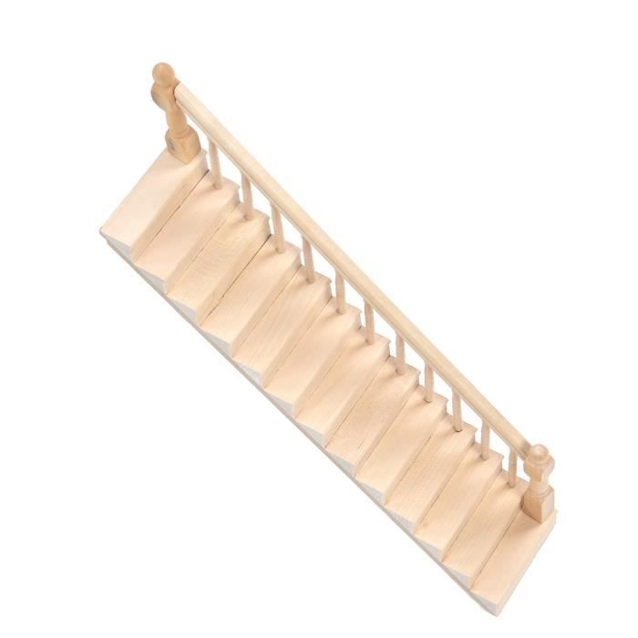 Escalier miniature dans quincaillerie pour maisons de poupées miniatures