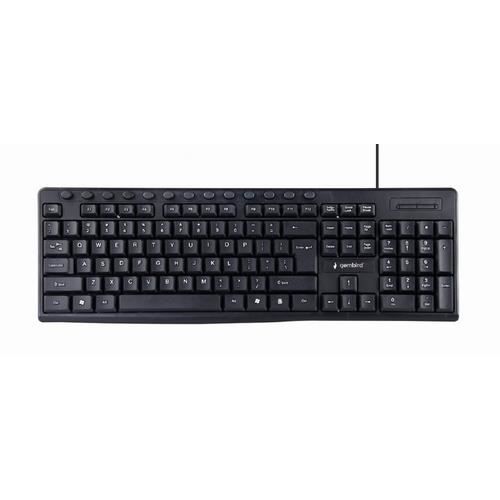 Gembird Clavier USB QWERTZ Allemand filaire 104 touches touches multimédia - vue 2