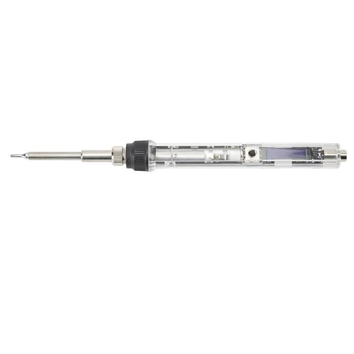 7 types Panne Rechange Solder Fer à Souder en Acier Inoxydable pour le kit de Fer à Souder Portable Extérieur TS100(TS-B2-1 pc) | 7 types disponibles, Kit Fer à Souder Portable, Usage