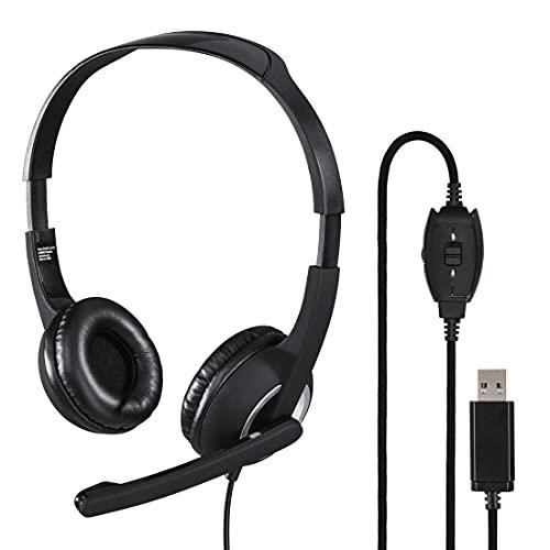 Hama HS USB250 Casque Avec fil Arceau BureauCentre d'appels USB Type A Neuf - vue 9