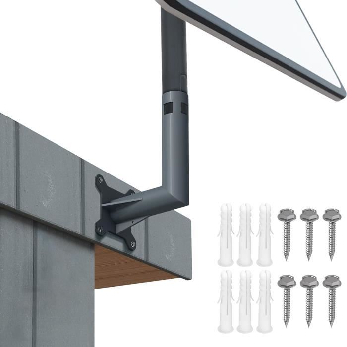 Support Mural Antenne Wessper 30/75cm - Acier Galvanisé Pour Satellite Support Mural Antenne Wessper 30/75cm - Acier Galvanisé Pour Satellite