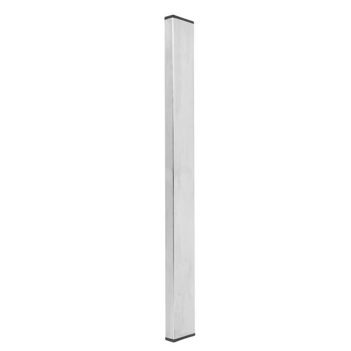 Barre U00e0 Couteaux Aimantu00e9e De 40 Cm I Porte-Couteaux Magnetique I Bandeau Magnetique De Suspension Pour Couteaux En Acier Inoxydable Avec Ruban Adhu00e9sif 3M VHB I Installer Avec Ou Sans Vis