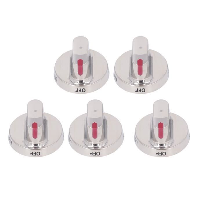 12 Caches Boutons Gaz – Sécurité Enfant Cuisinière, Transparent/noir, Facile à Poser