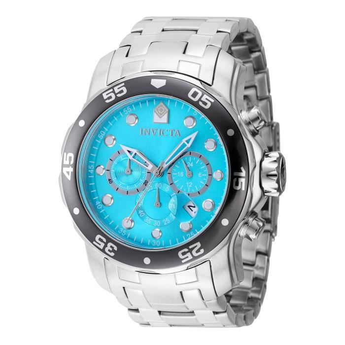 Montre Invicta Homme Automatique Invicta Pro Diver Montre Homme Mouvement à Quartz En Acier Inoxydable - 40mm Montre Homme Invicta